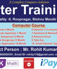 ICT Computer Training Institute Kanchanroop Saptari
